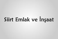 Siirt Emlak ve İnşaat